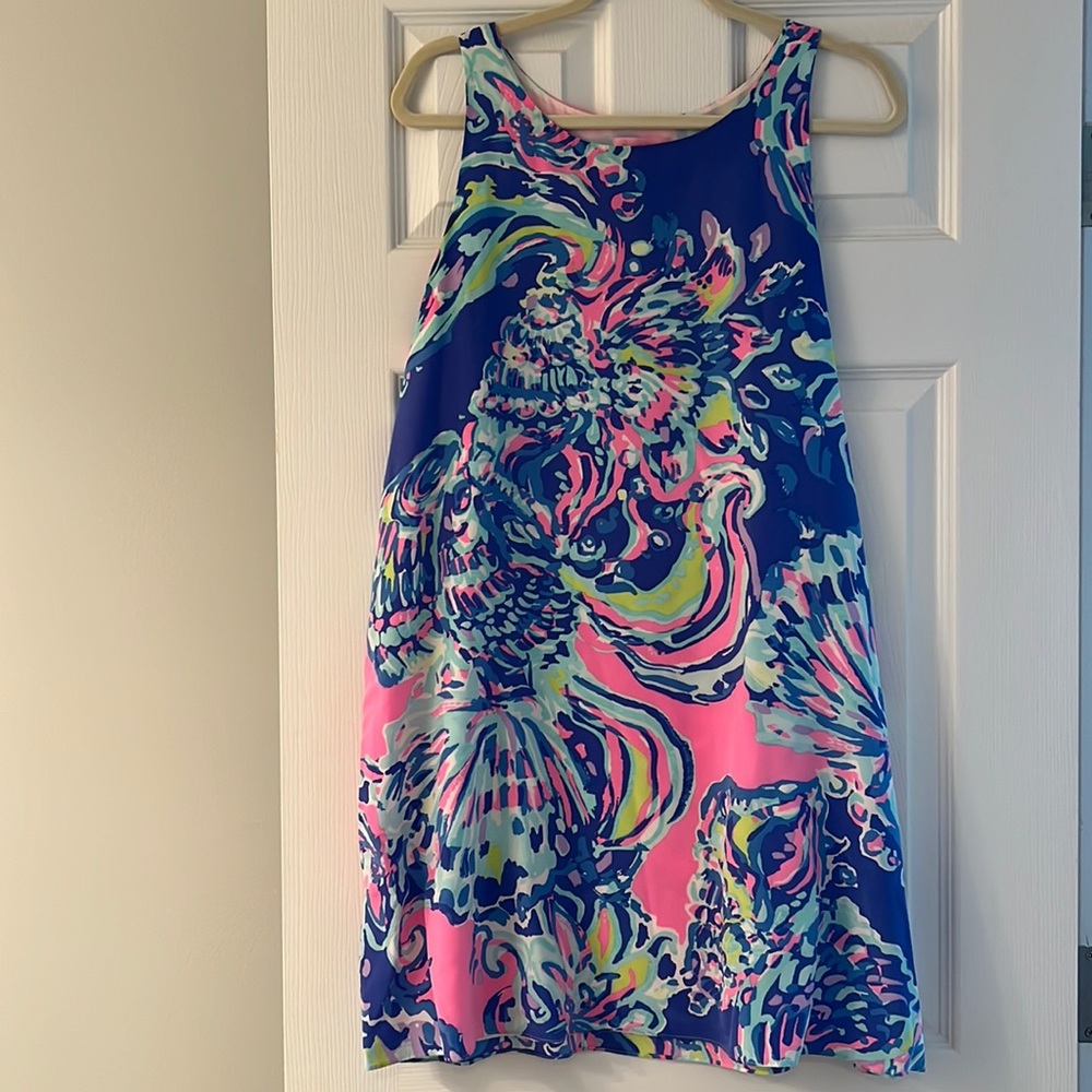 Lilly Pulitzer Printed Silk Dress